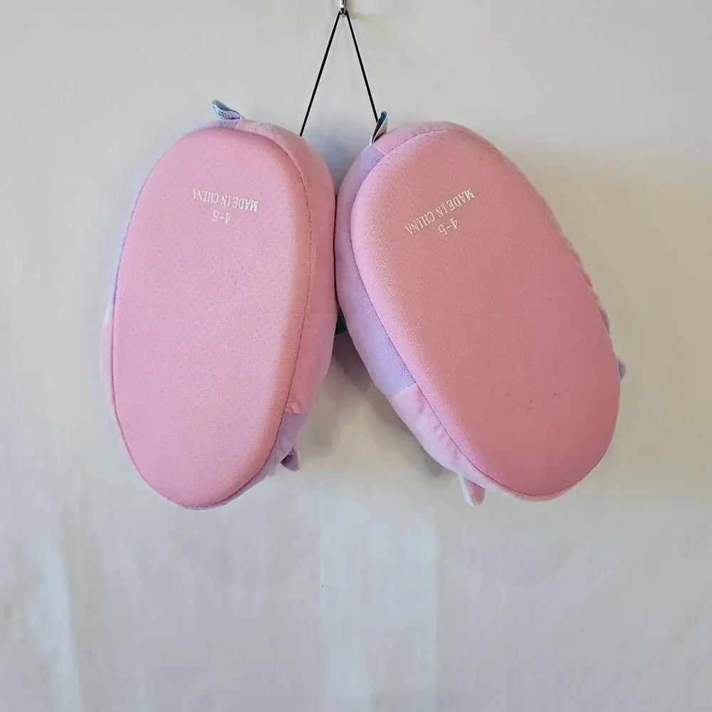 Squishmallows Kids Slippers Pink Size 4-5